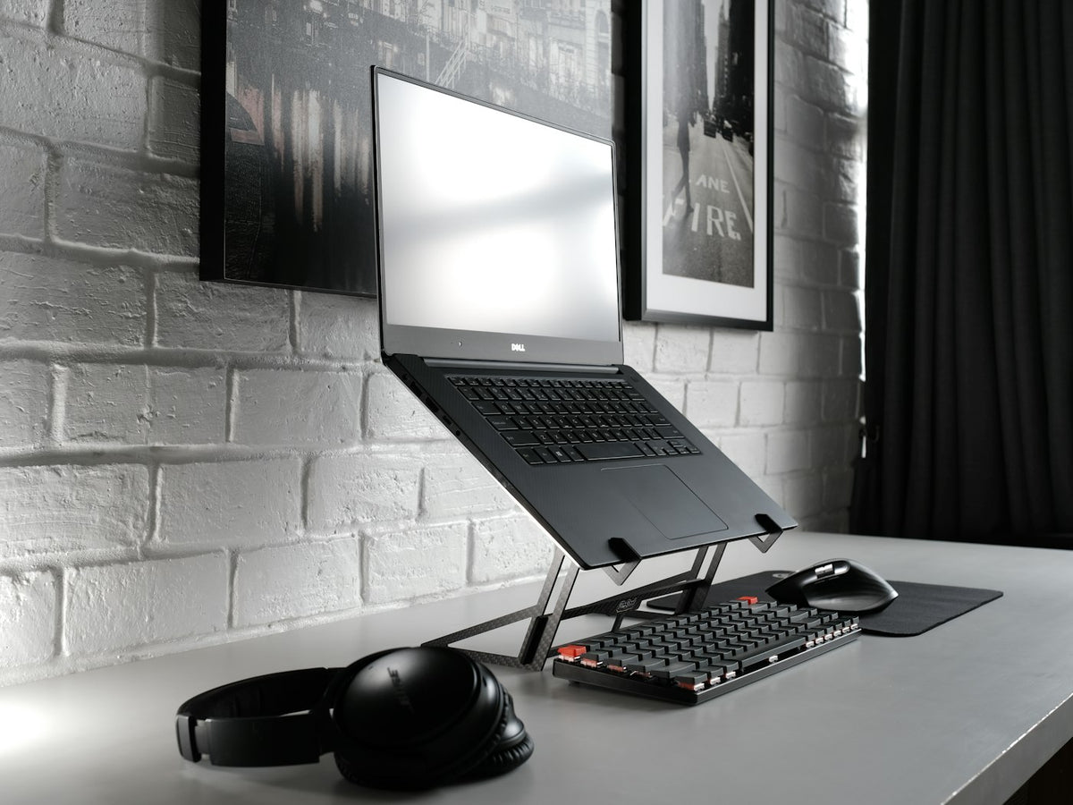 Support laptop réglable bureau
