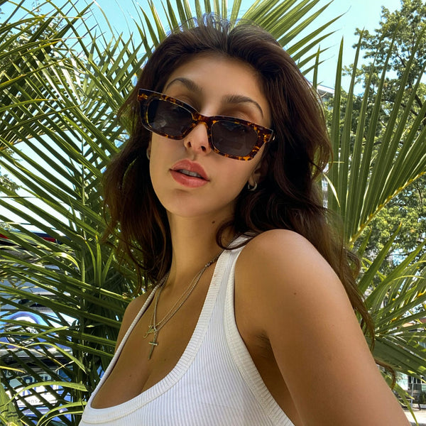 Lunettes de soleil écaille