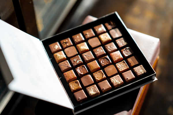 Coffret de chocolats pralinés premium