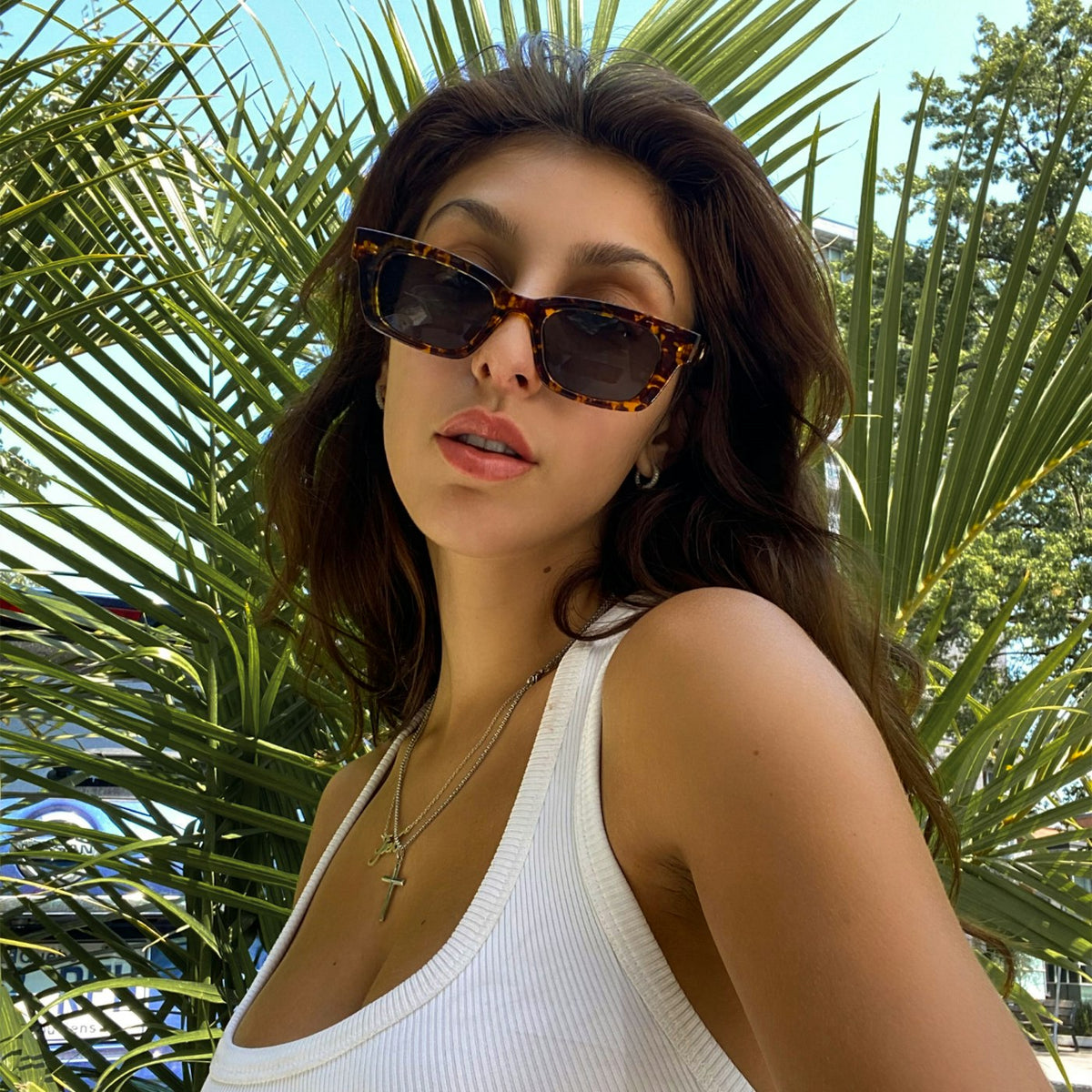 Lunettes de soleil écaille